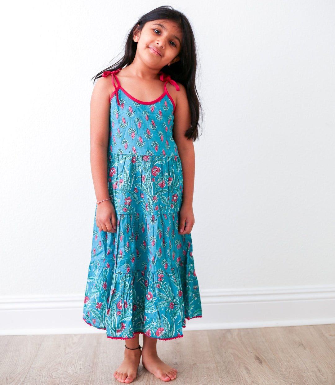 Bestaroo - Bamboo - Raya Maxi Dress - Blue