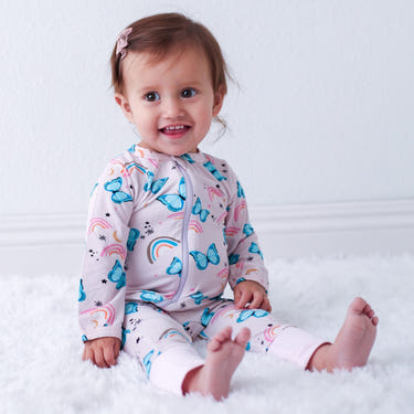 Bestaroo - Retro Butterflies Romper