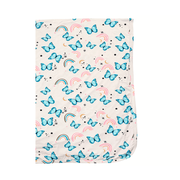 Bestaroo - Bamboo - Retro Butterflies Swaddle