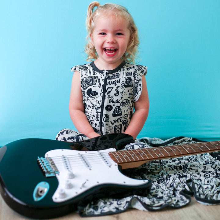 Bestaroo - Bamboo - Rockin Jams Romper