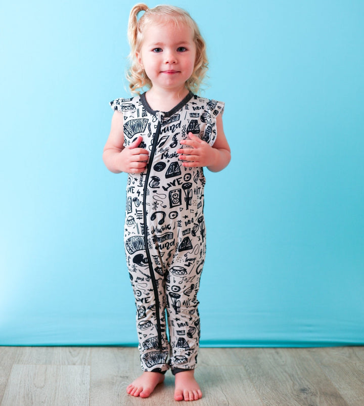 Bestaroo - Bamboo - Rockin Jams Romper