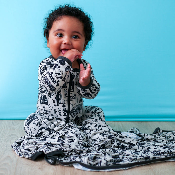 Bestaroo - Bamboo - Rockin Jams Swaddle