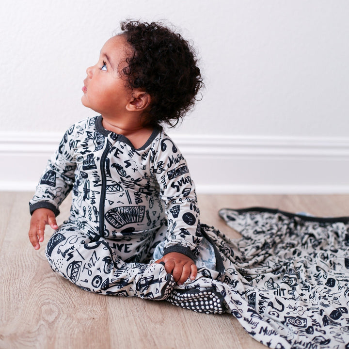 Bestaroo - Bamboo - Rockin Jams Swaddle