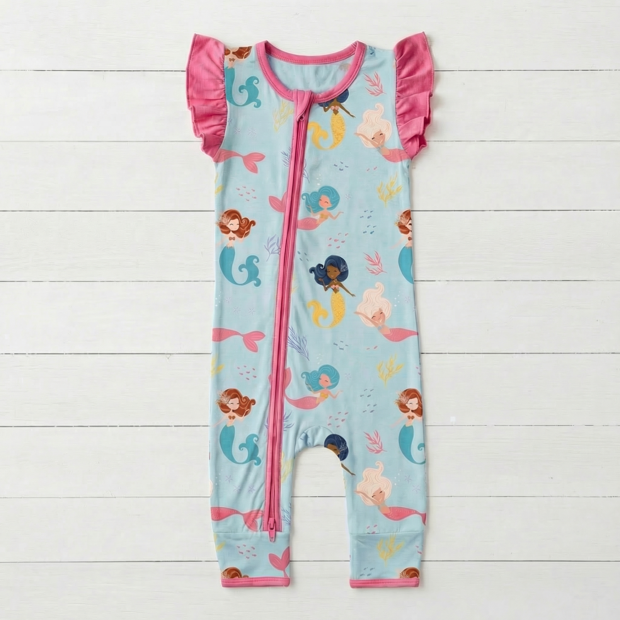Coral Cuties Coverall