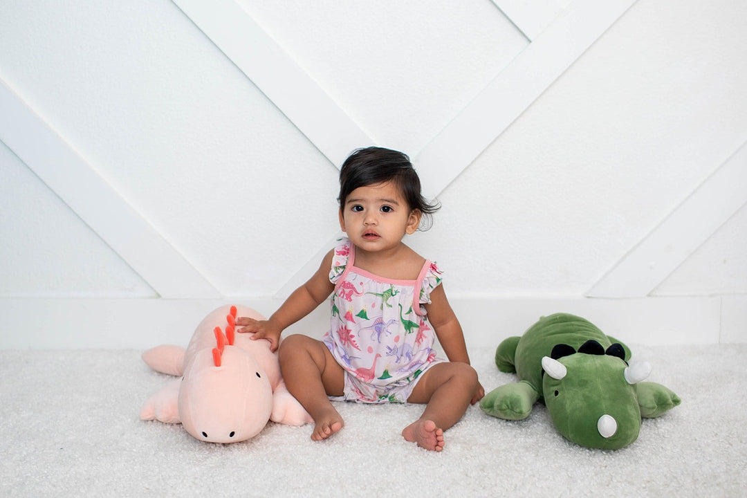 Bestaroo - Bamboo - Rosy Rex Bubble Romper