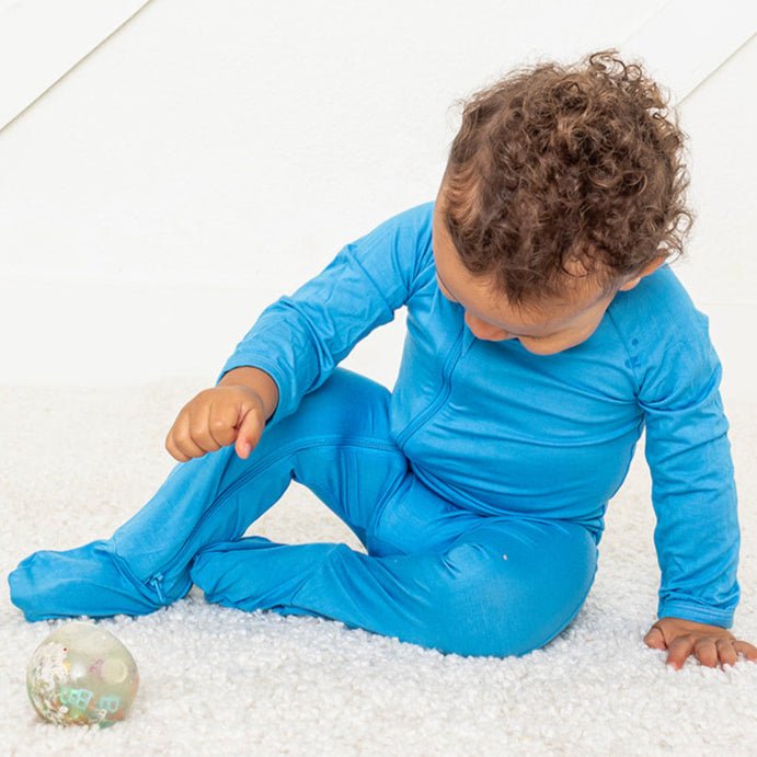 Bestaroo - Bamboo - Royal Blue Footie
