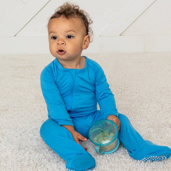 Bestaroo - Bamboo - Royal Blue Footie