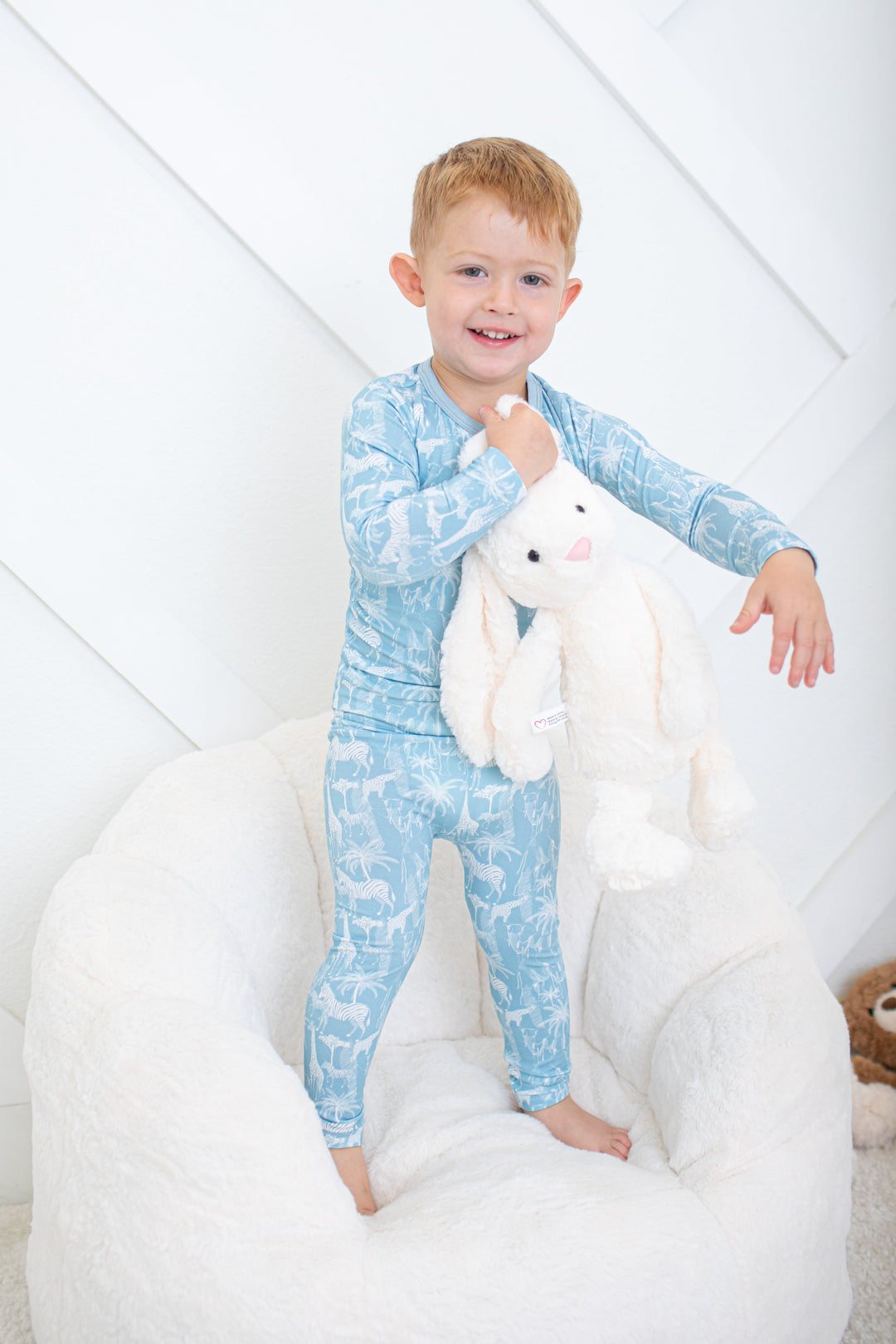 Bestaroo - Bamboo - Savanna Blue L/S Pajama