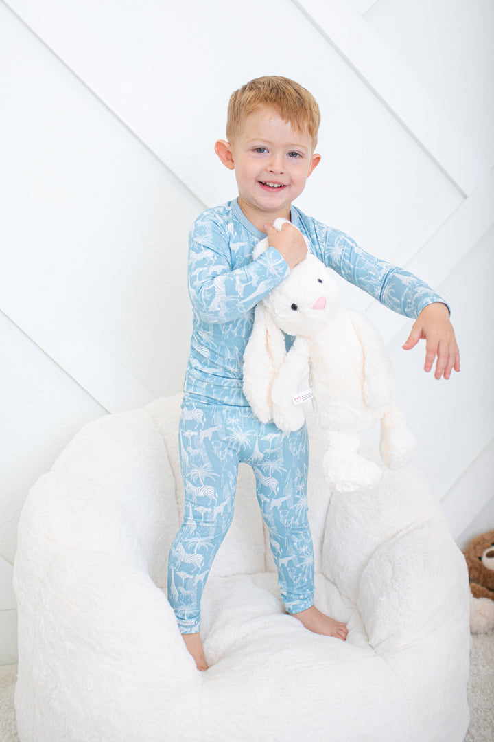 Bestaroo - Bamboo - Savanna Blue L/S Pajama