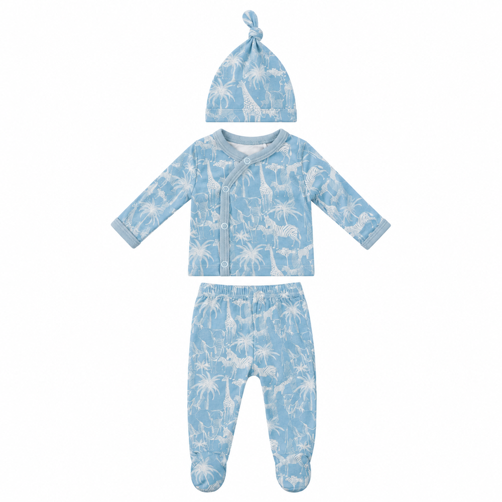 Bestaroo - Bamboo - Savanna Blue Take Me Home 3/pc Set