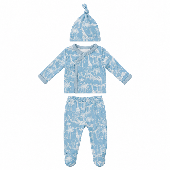 Bestaroo - Bamboo - Savanna Blue Take Me Home 3/pc Set