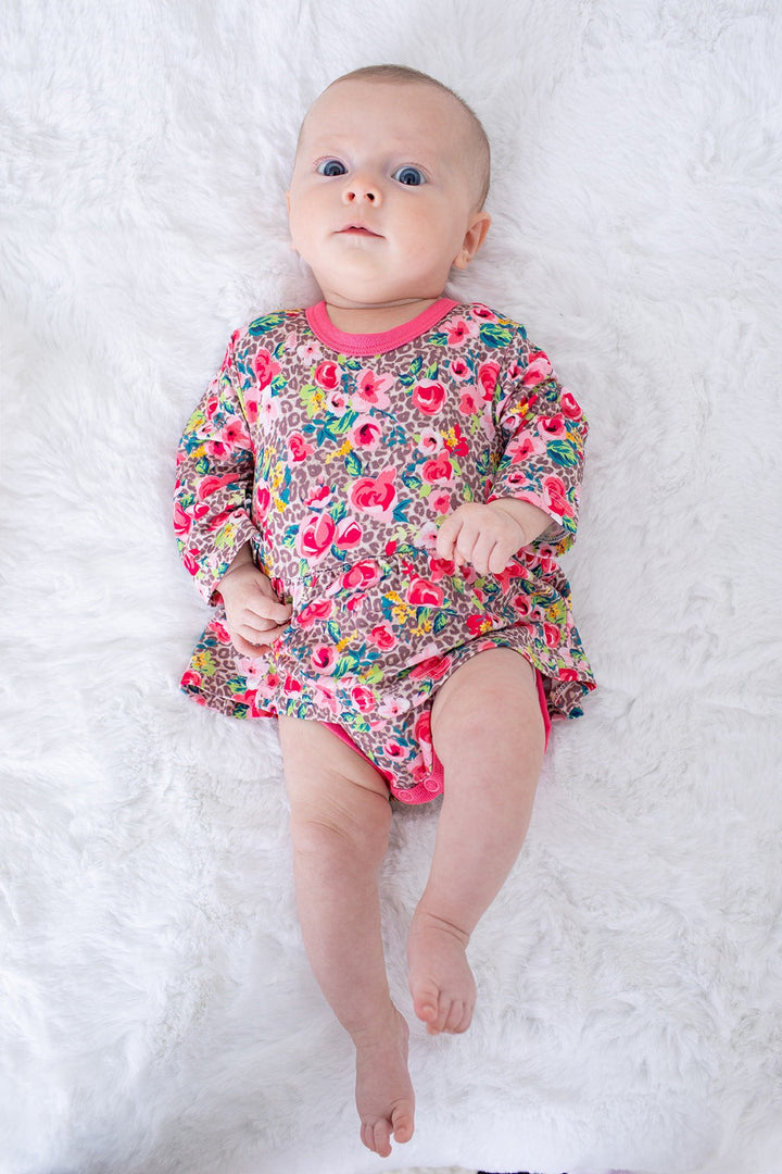 Bestaroo - Bamboo - Savanna Rose Bodysuit Dress