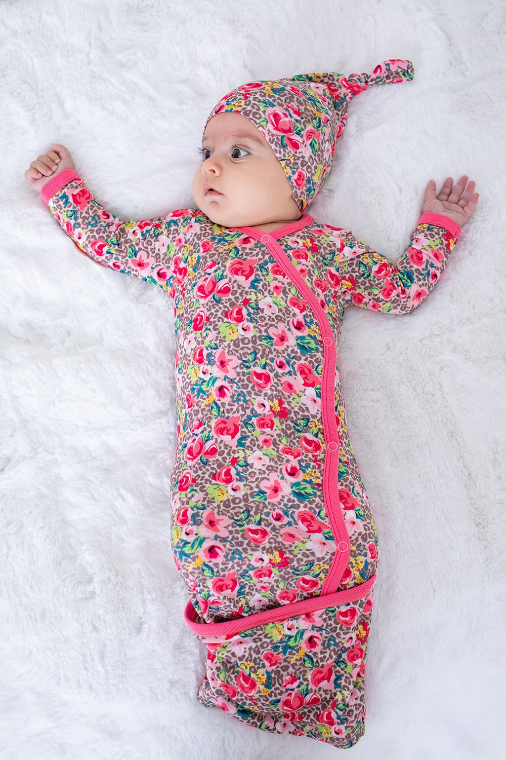 Bestaroo - Bamboo - Savannna Rose Gown & Hat