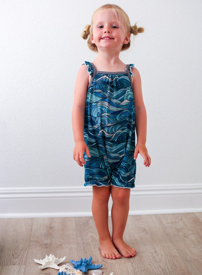 Bestaroo - Bamboo - Sea Dreams Bubble Romper