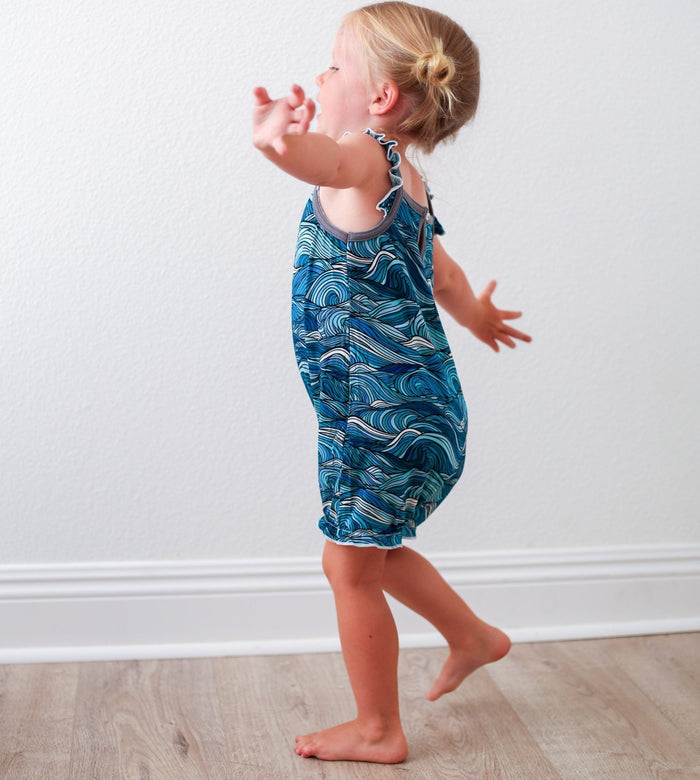 Bestaroo - Bamboo - Sea Dreams Bubble Romper