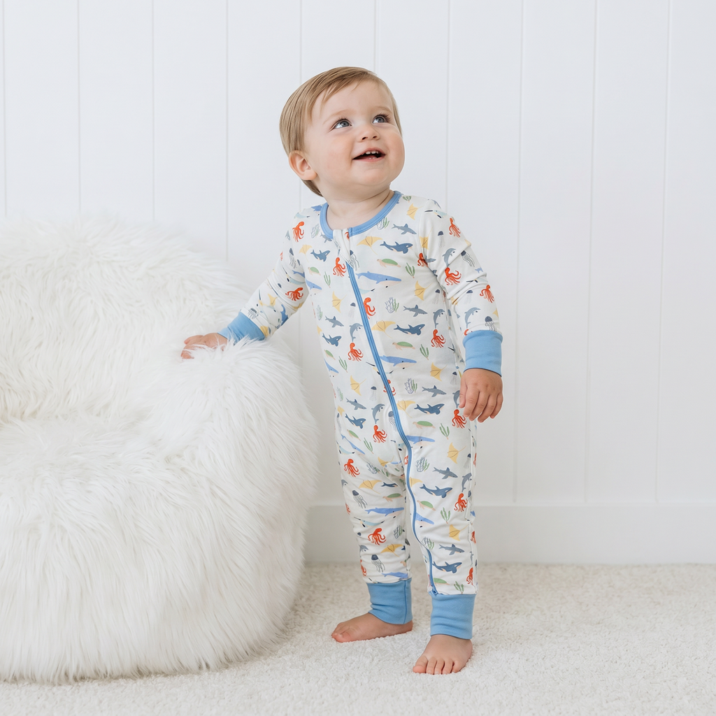 Sea Life  Convertible Coverall