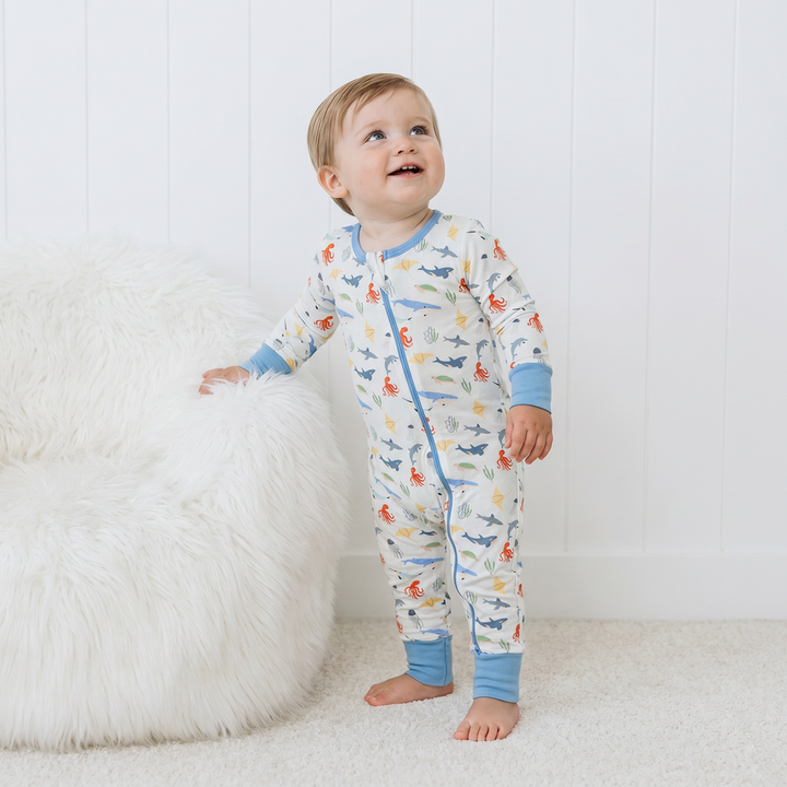 Sea Life  Convertible Coverall
