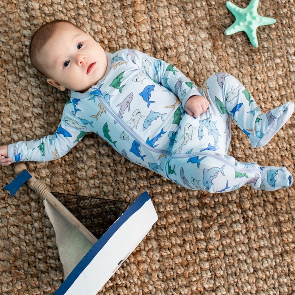 Bestaroo - Shark Snuggles Footie
