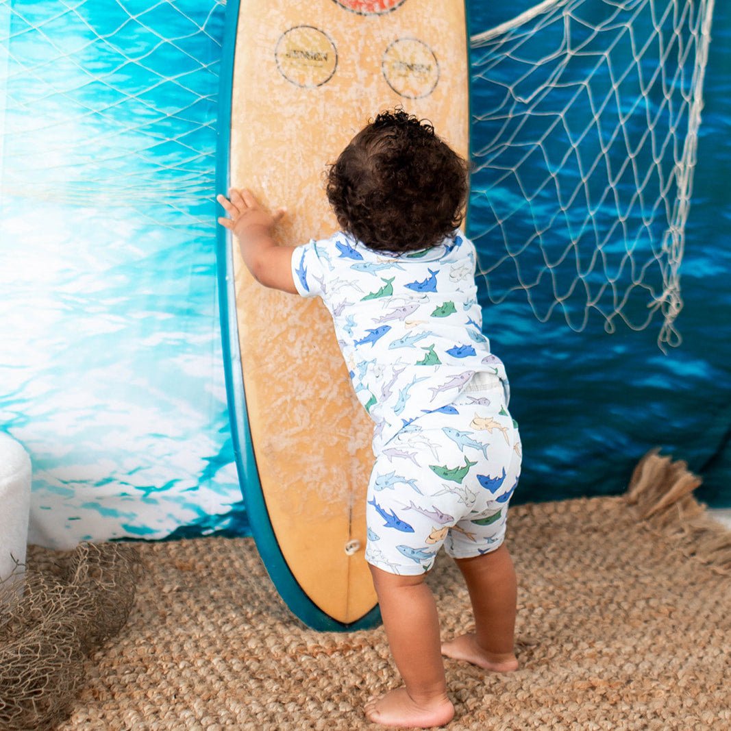 Bestaroo - Shark Snuggles Shorts PJs