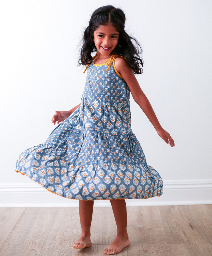 Bestaroo - Simran Maxi Dress - Blue