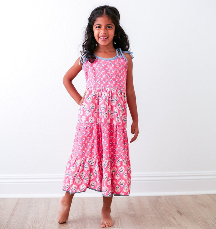Bestaroo - Bamboo - Simran Maxi Dress - Pink