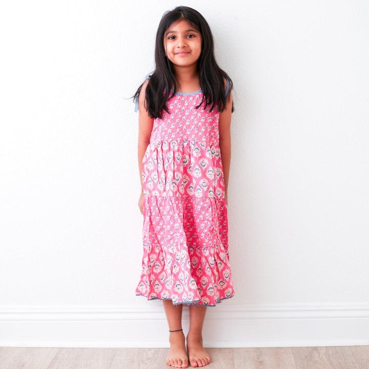 Bestaroo - Bamboo - Simran Maxi Dress - Pink