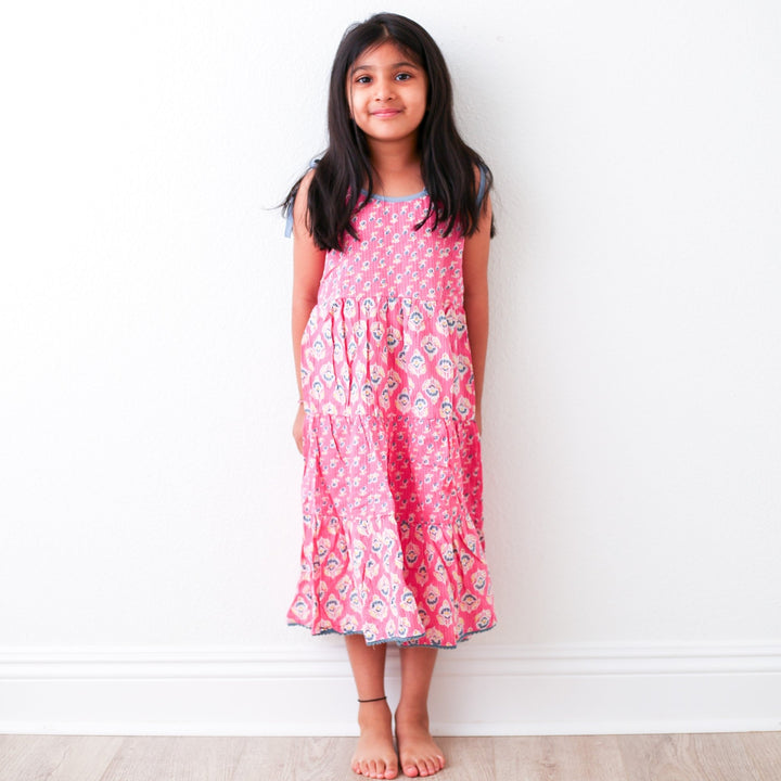 Bestaroo - Simran Maxi Dress - Pink