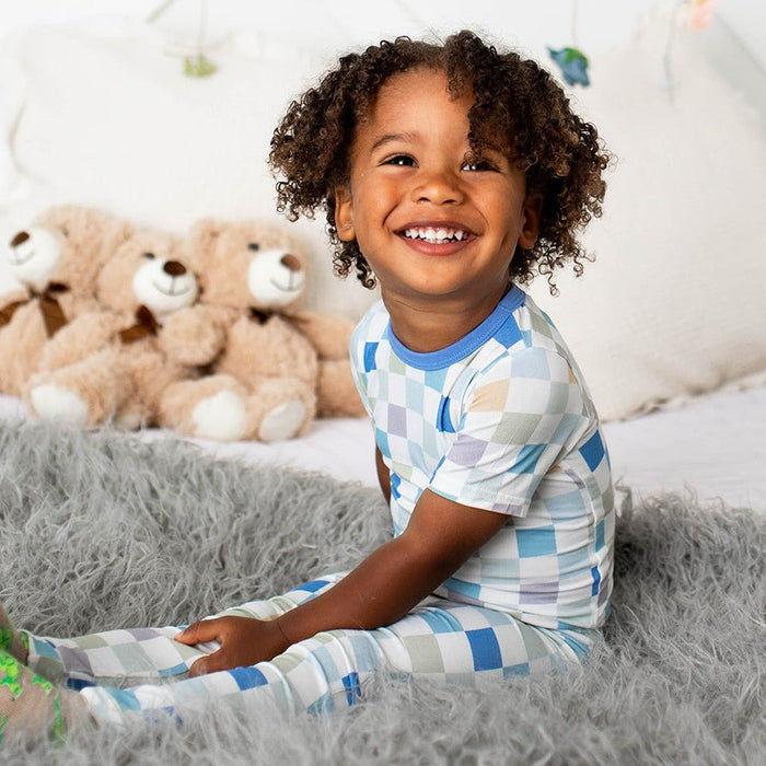 Bestaroo - Bamboo - Skye Checks S/S Pajama