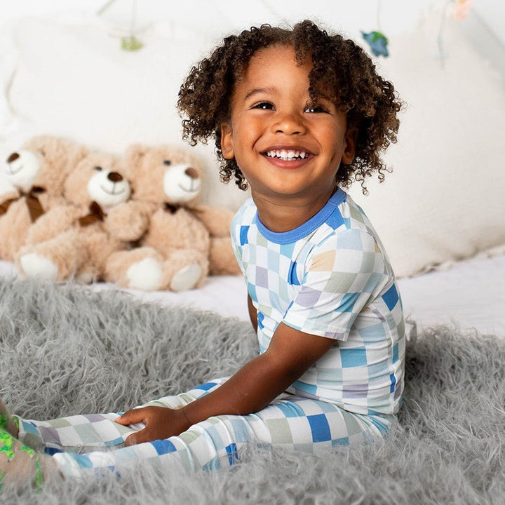 Bestaroo - Bamboo - Skye Checks S/S Pajama