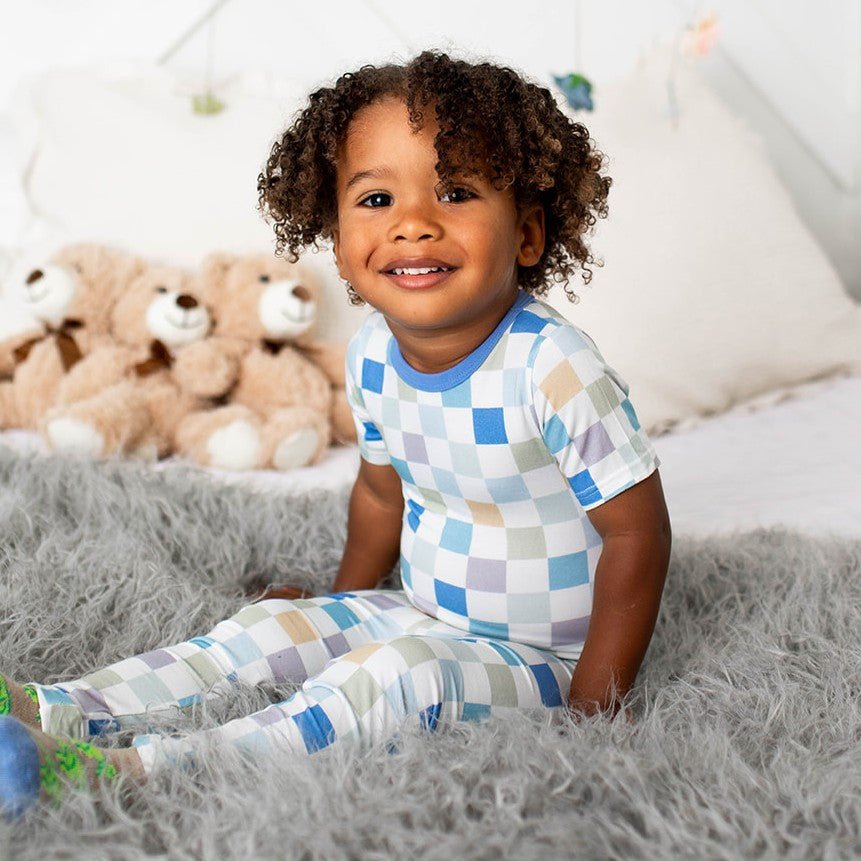 Bestaroo - Bamboo - Skye Checks S/S Pajama