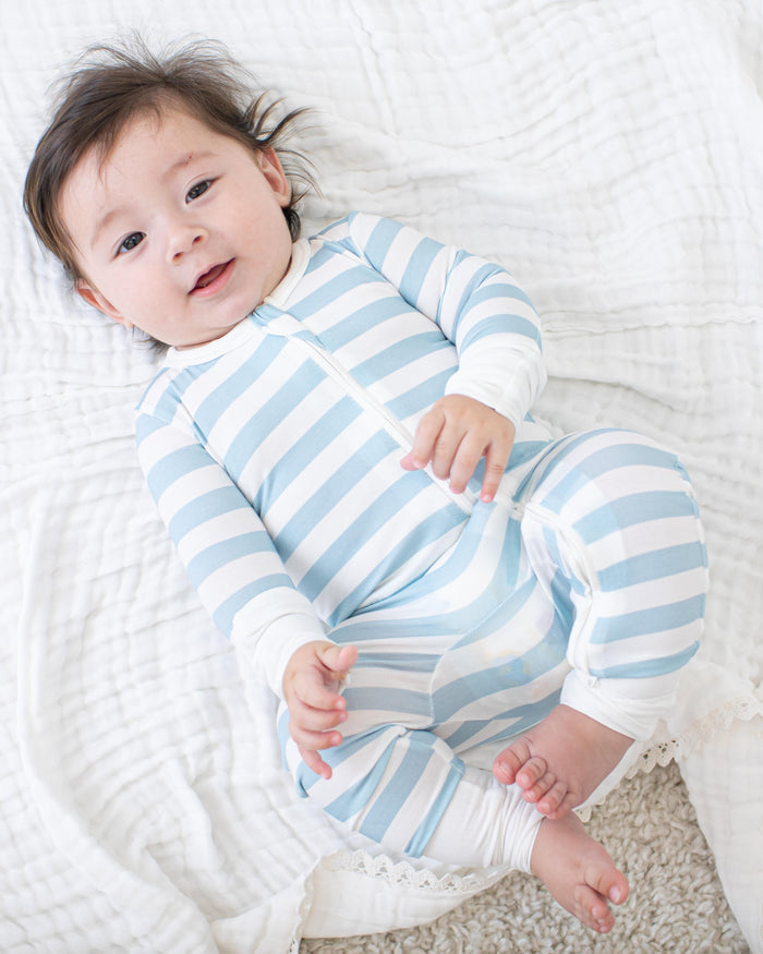 Bestaroo - Bamboo - Skye Stripes Convertible Coverall