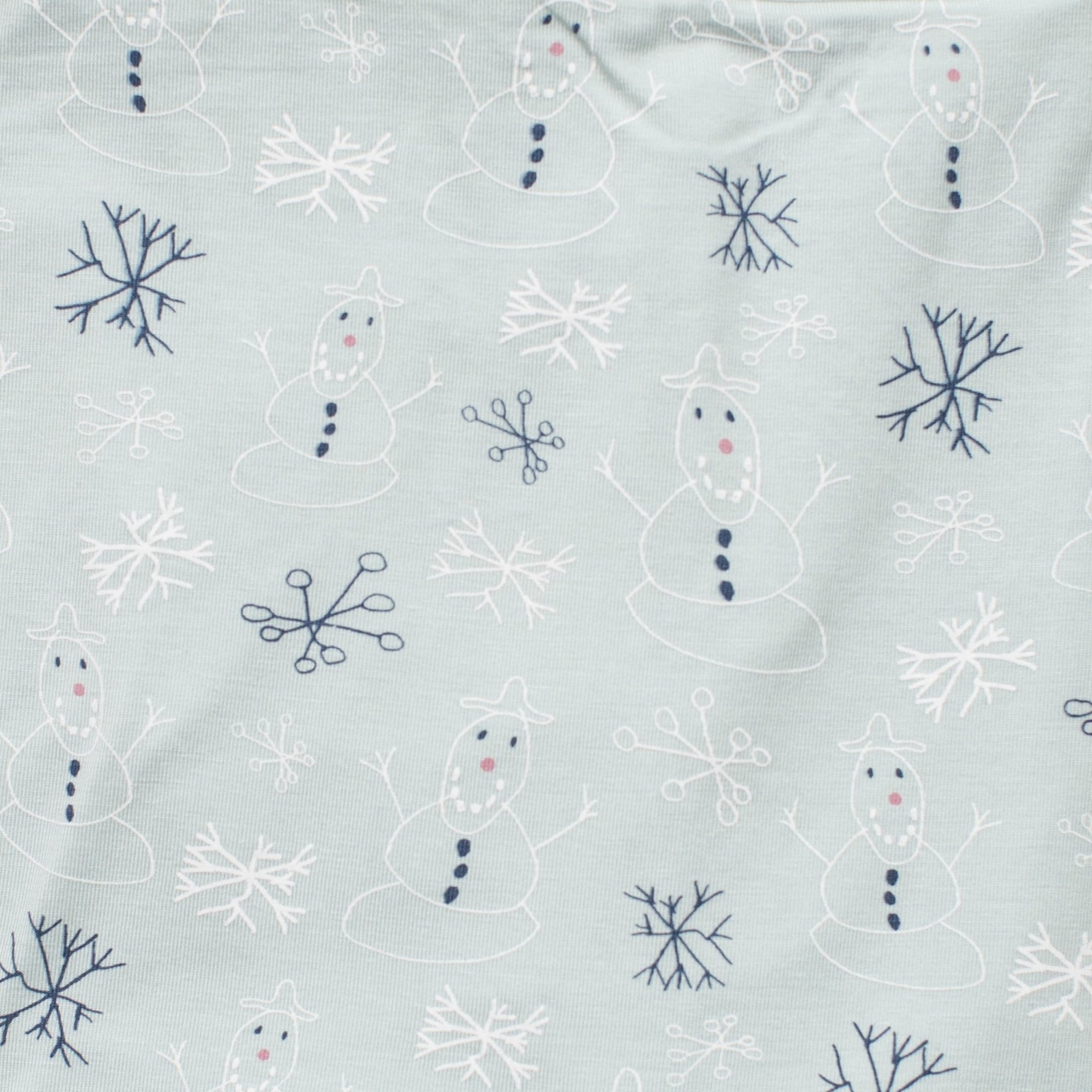 Bestaroo - Bamboo - Snowman Blue Romper