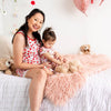 Bestaroo - Strawberry Fields Mom Shorts set