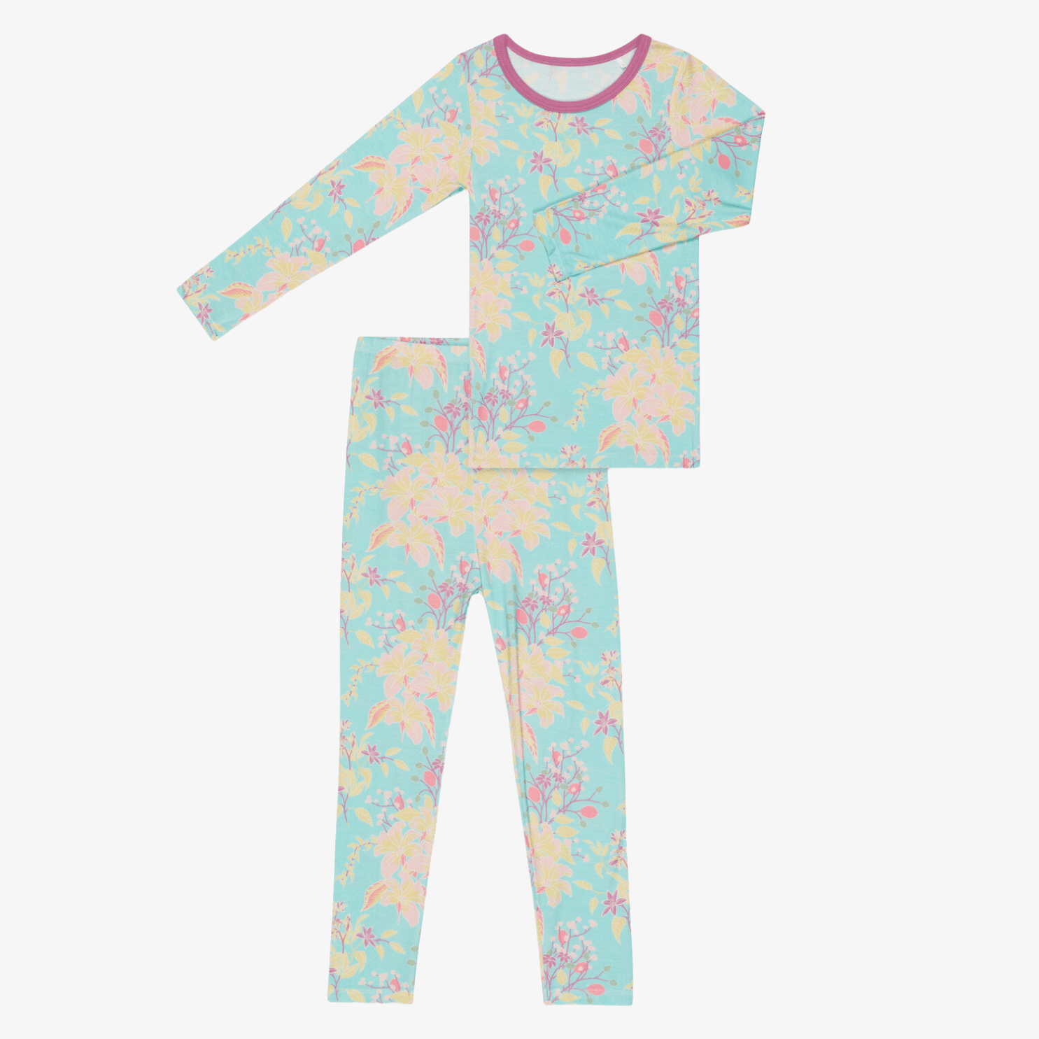 Bestaroo - Summer Florals Aqua Pajama
