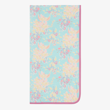 Bestaroo - Summer Florals Aqua Swaddle