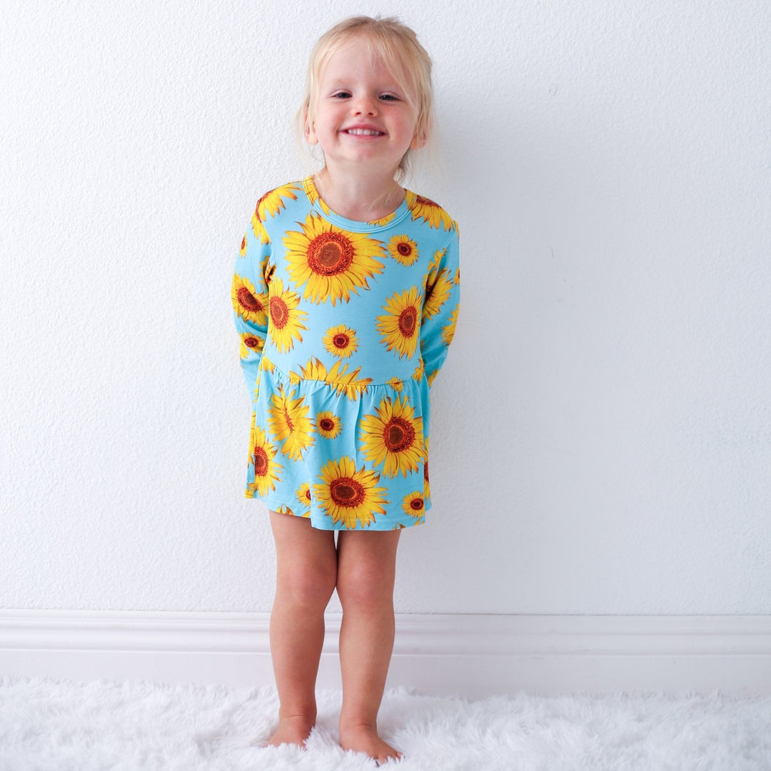 Bestaroo - Bamboo - Sunflower Skye Bodysuit Dress