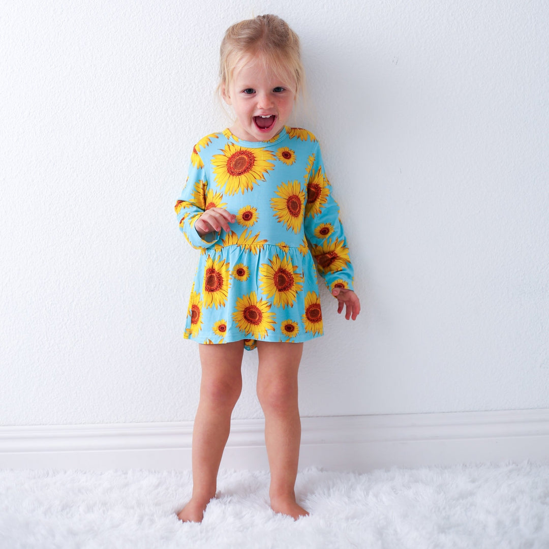 Bestaroo - Sunflower Skye Bodysuit Dress