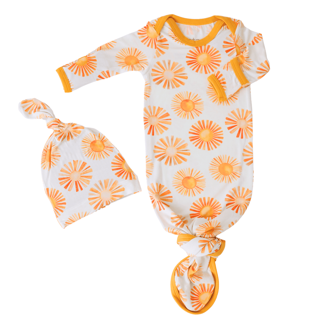 Bestaroo - Bamboo - Sunshine Gown &amp; Hat
