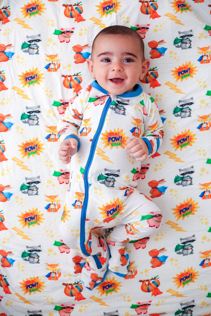 Bestaroo - Super Sleepy Heroes Footie