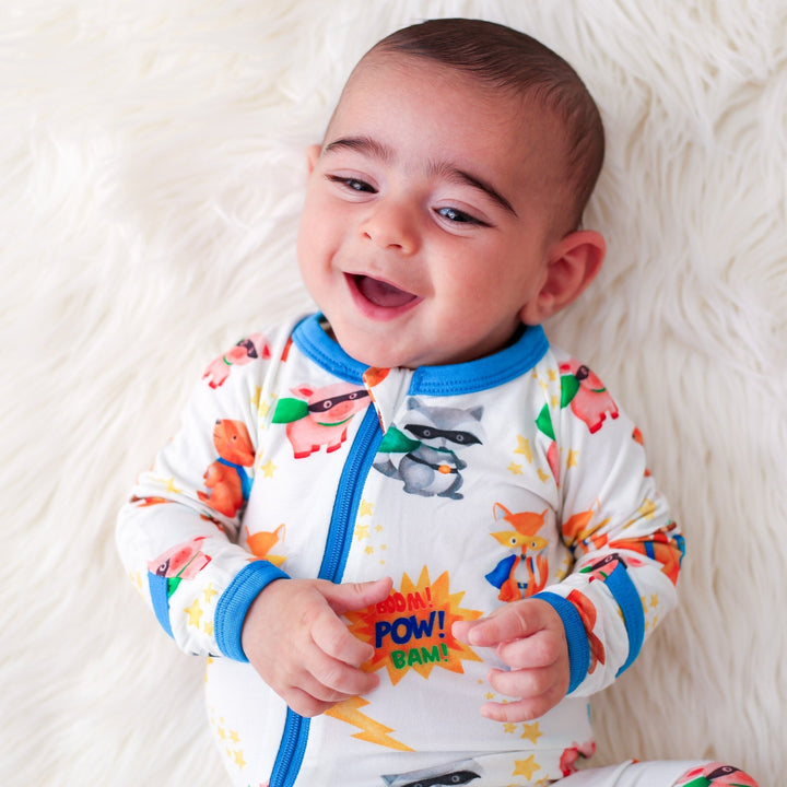 Bestaroo - Super Sleepy Heroes Footie