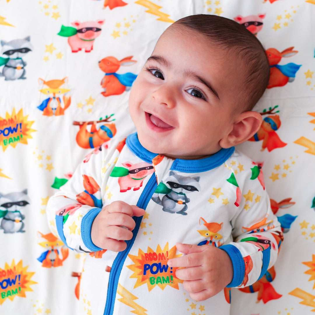 Bestaroo - Super Sleepy Heroes Footie