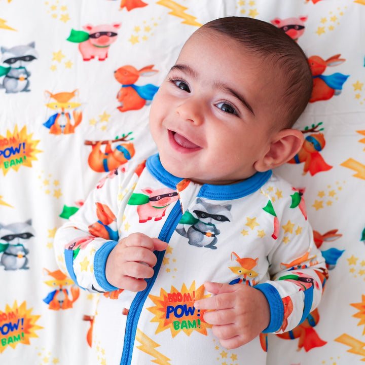 Bestaroo - Super Sleepy Heroes Footie