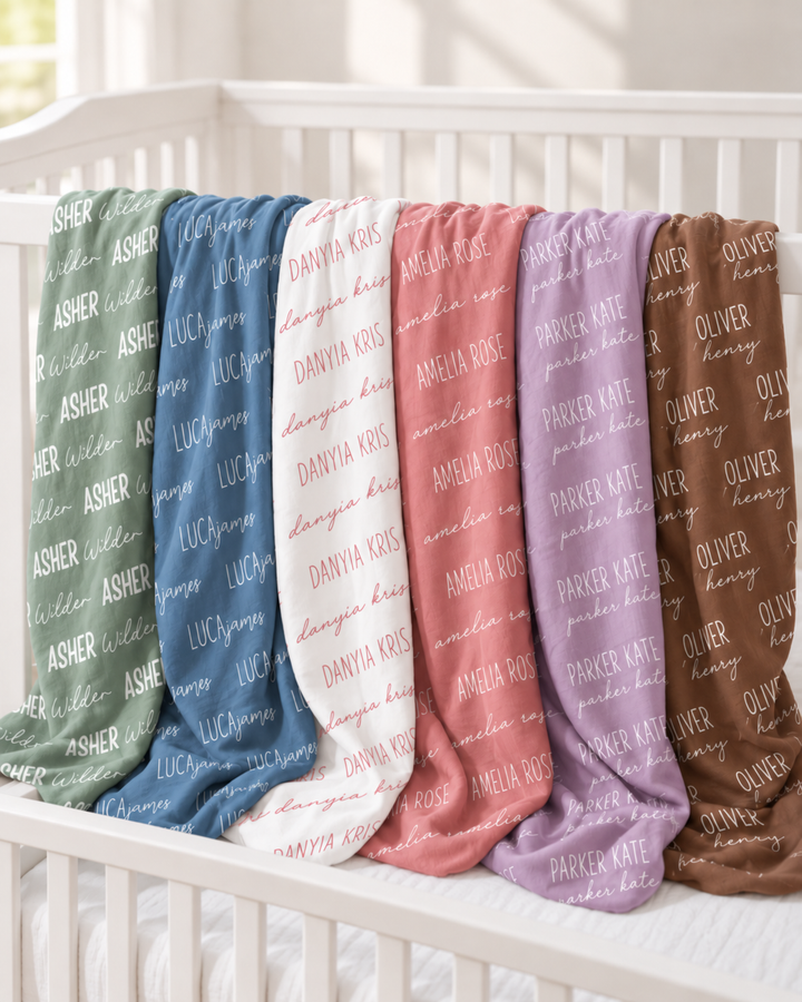 Personalized Baby Swaddle