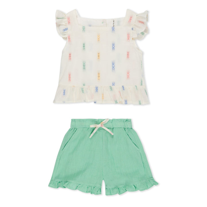 Bestaroo - Talya Mint Short and Top