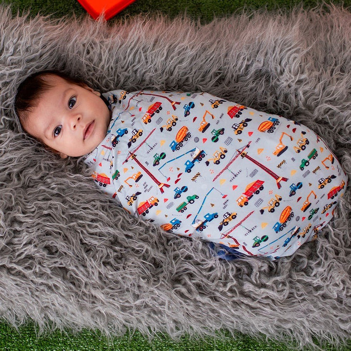 Bestaroo - Bamboo - Tiny Trucker Swaddle