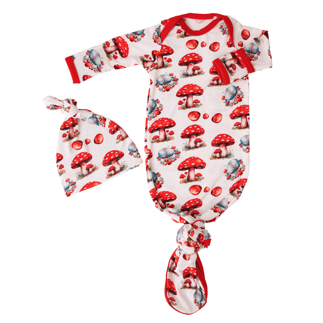 Bestaroo - Bamboo - Toadally Sleepy Gown &amp; Hat