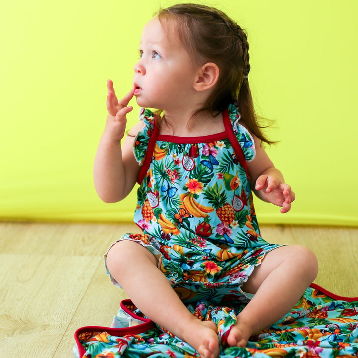 Bestaroo - Tropical Fruit Bubble Romper