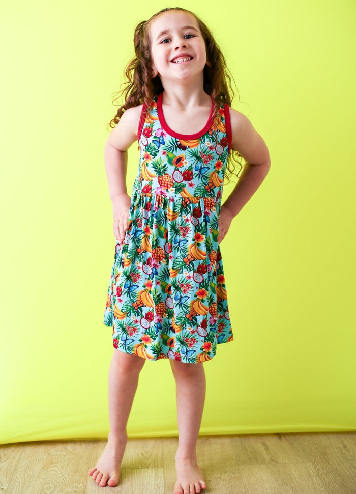 Bestaroo - Bamboo - Tropical Fruit Dress