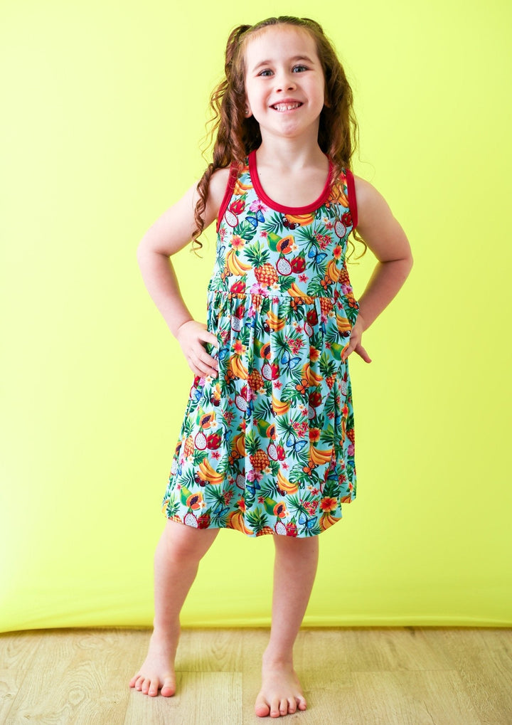 Bestaroo - Bamboo - Tropical Fruit Dress
