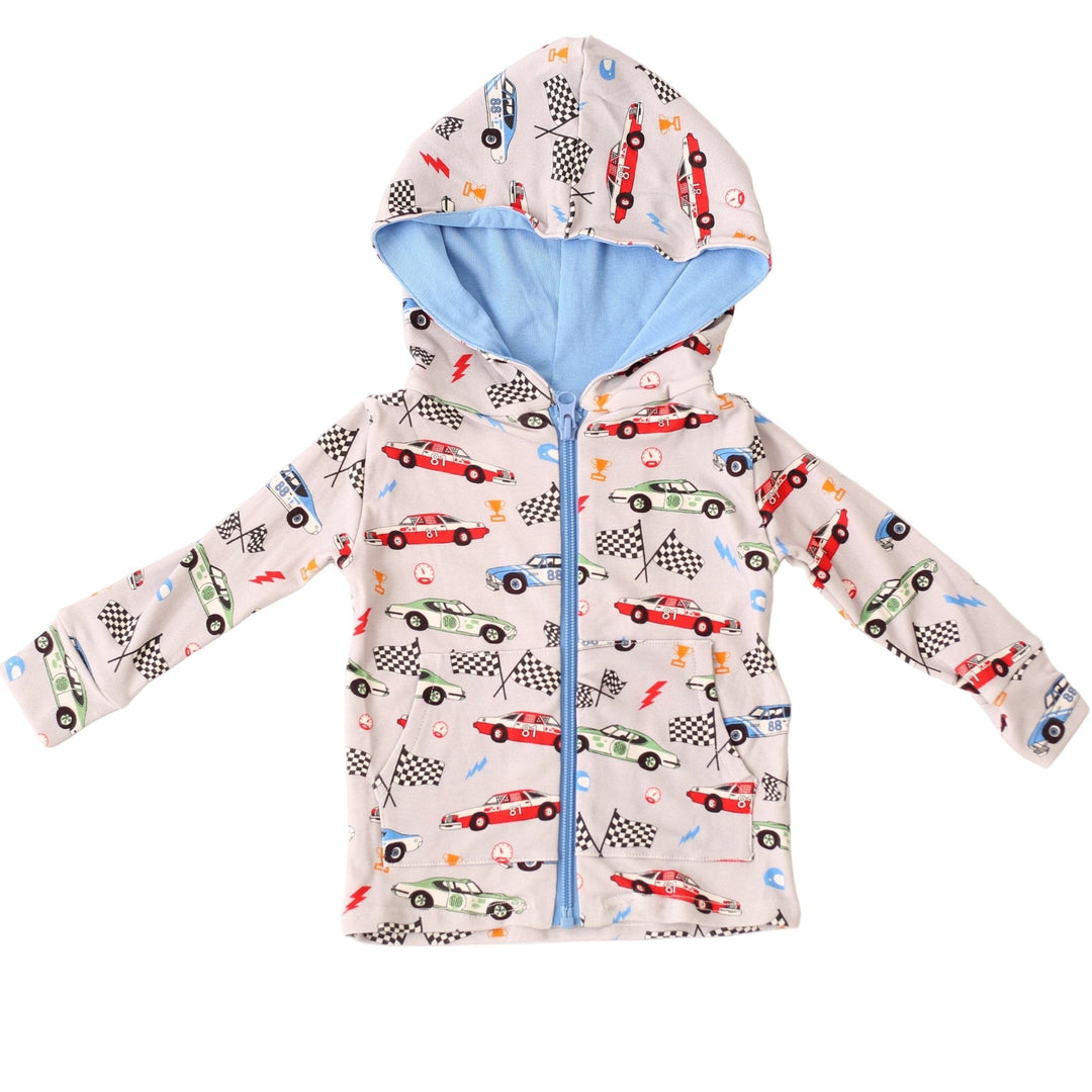 Bestaroo - Bamboo - Turbo Tots Zipper Hoodie